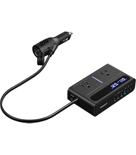 Amazon.co.jp: 車載電源インバーターコンセント, 車載用220Vコンセント
